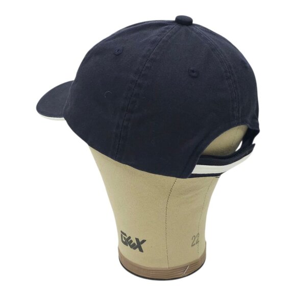 Tupelo Regional Airport Strapback Cap Embroidered Logo Baseball Hat Navy Blue - Picture 13 of 14